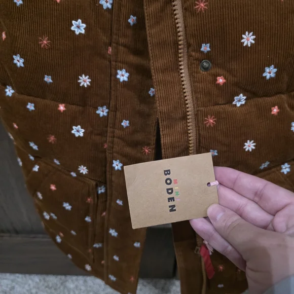NWT Mini Boden Corduroy Vest - Picture 2 of 4
